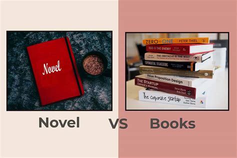 is a novel and book the same thing