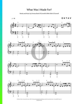 what was i made for piano sheet music pdf free download and how does the concept of originality play into it?